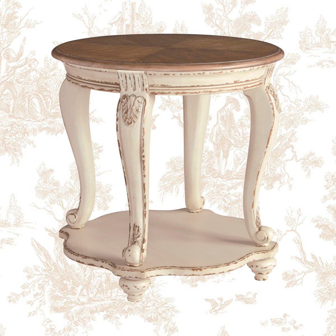 Hayley End Table with Storage Kelly Clarkson Home