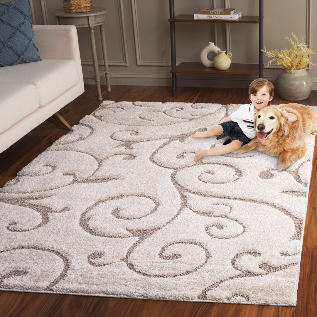 Deanna Performance Floral Rug Ophelia & Co. Rug Size: Rectangle 4' x 6'