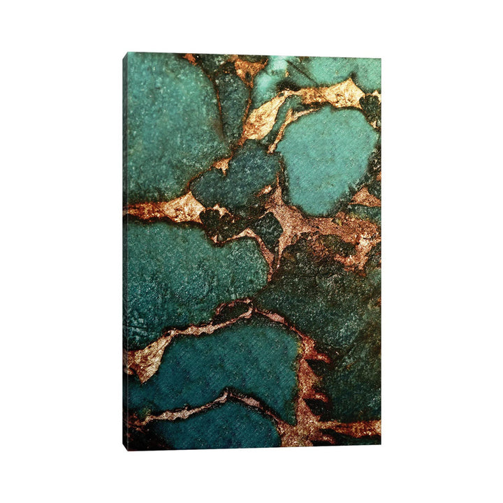 Emerald' - Painting Print East Urban Home Size: 12" H x 8" W x 0.75" D Format: Wrapped Canvas