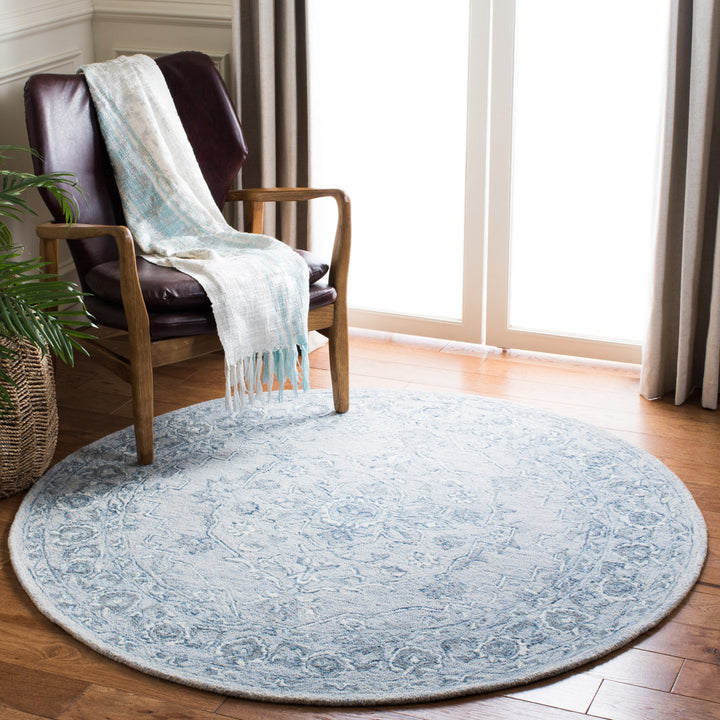Daggett Hand Tufted Wool And Cotton With Latex Oriental Rug Charlton Home® Rug Size: Round 3'