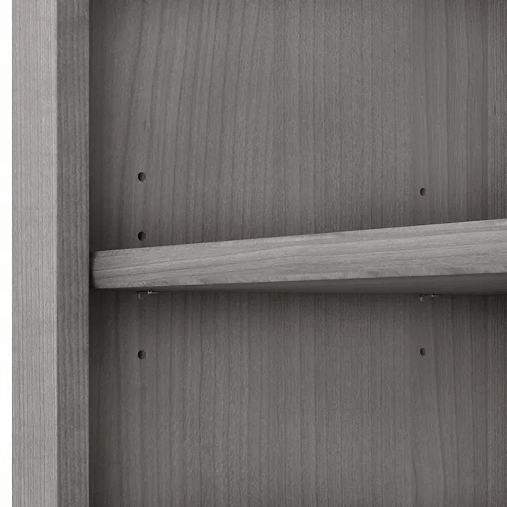 Magomed Bookcase Gracie Oaks Color: Platinum Gray