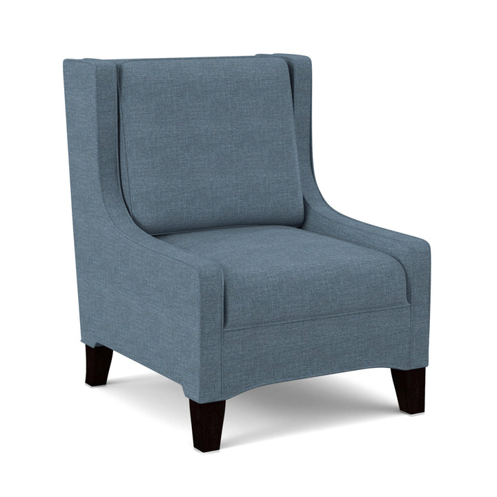 Lucy 26" W Slipper Chair Edgecombe Furniture Body Fabric: Fluff Wall Street