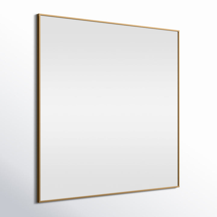 Valparaiso Accent Mirror Wade Logan® Size: 48"  x 48"  Finish: Brass