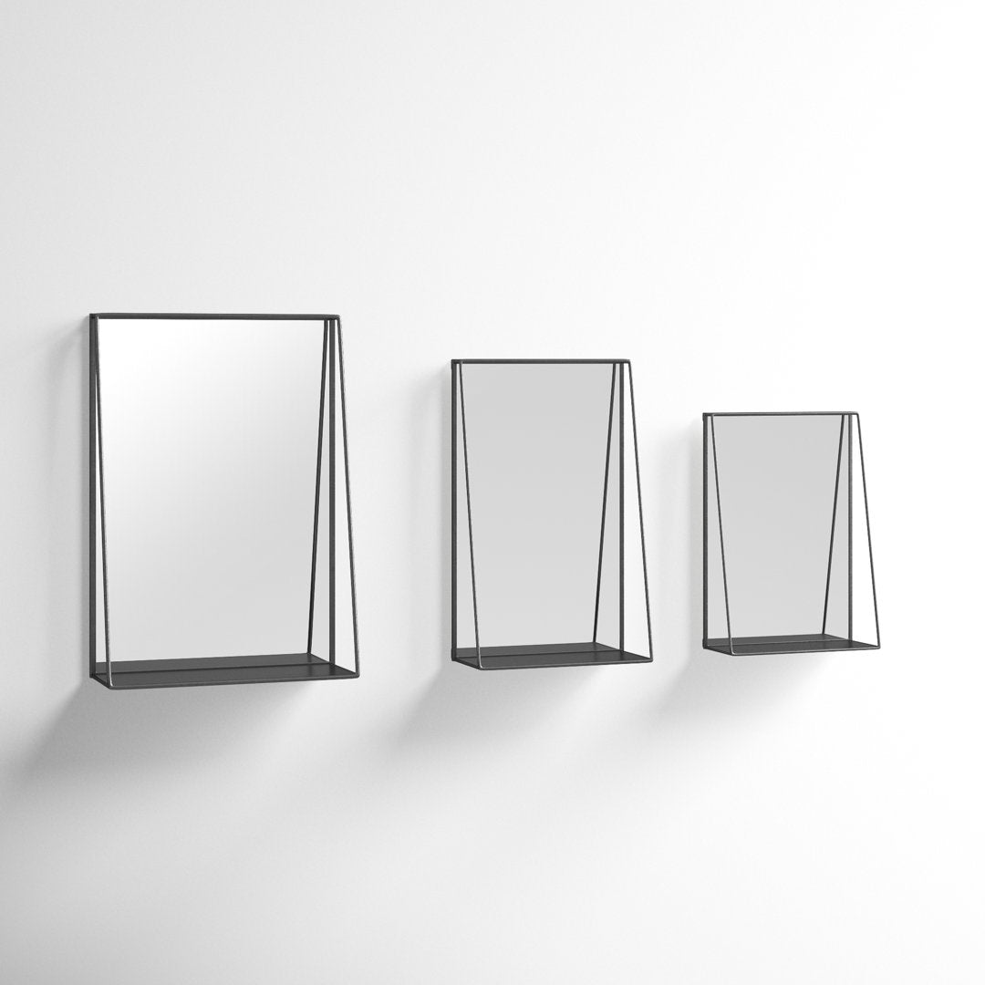 3 Piece Rosen with Shelves Mirror Set Joss & Main