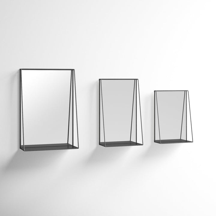 3 Piece Rosen with Shelves Mirror Set Joss & Main