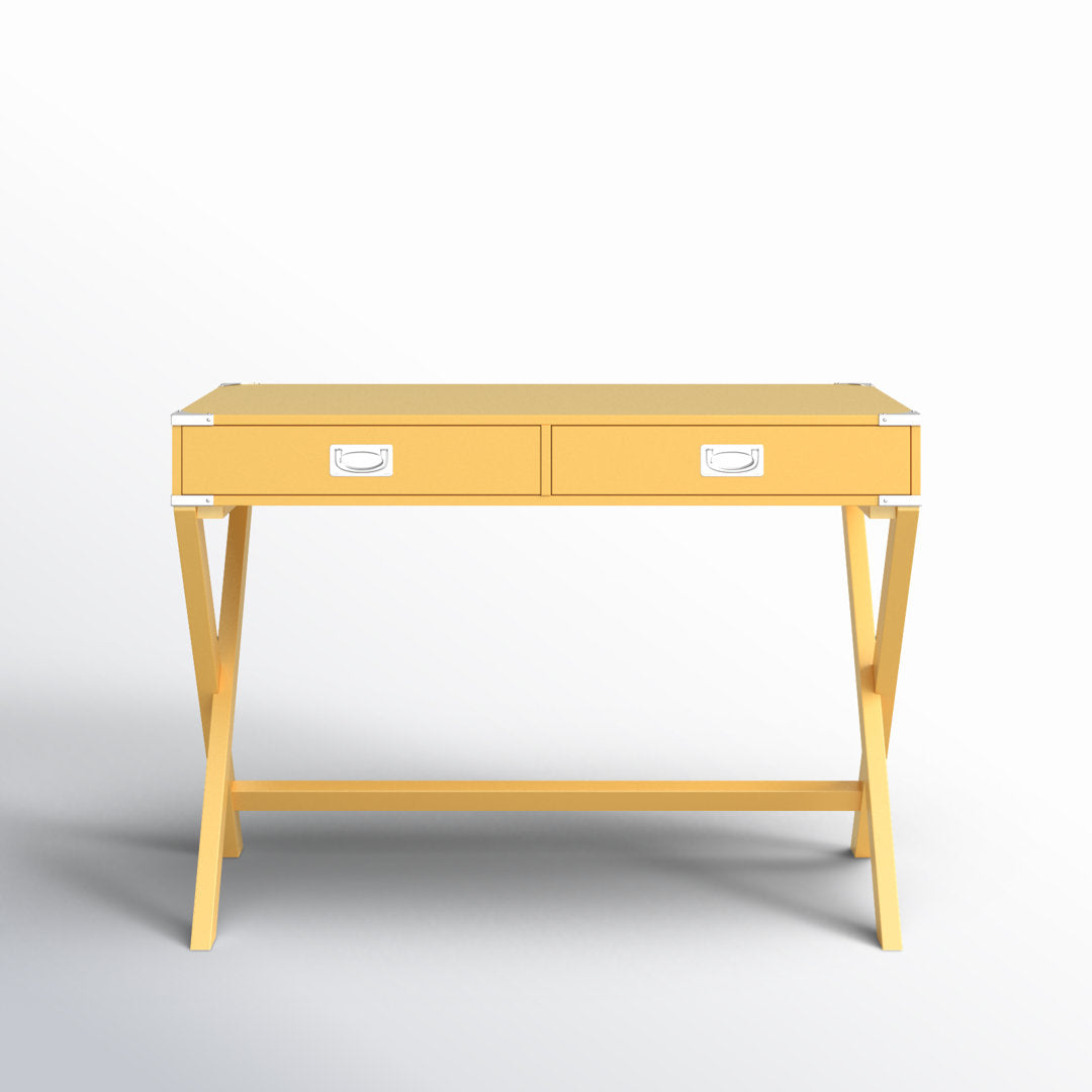 Whetzel Desk Mercury Row® Color: Yellow