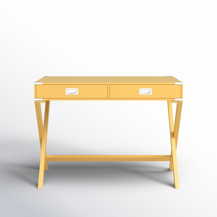 Whetzel Desk Mercury Row® Color: Yellow