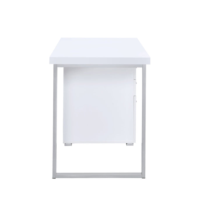 Kaitlyn Reversible Desk Wade Logan® Color: White