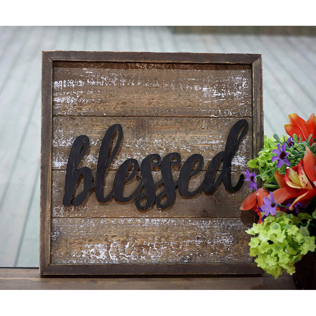 Bless Sign Wall Décor Gracie Oaks