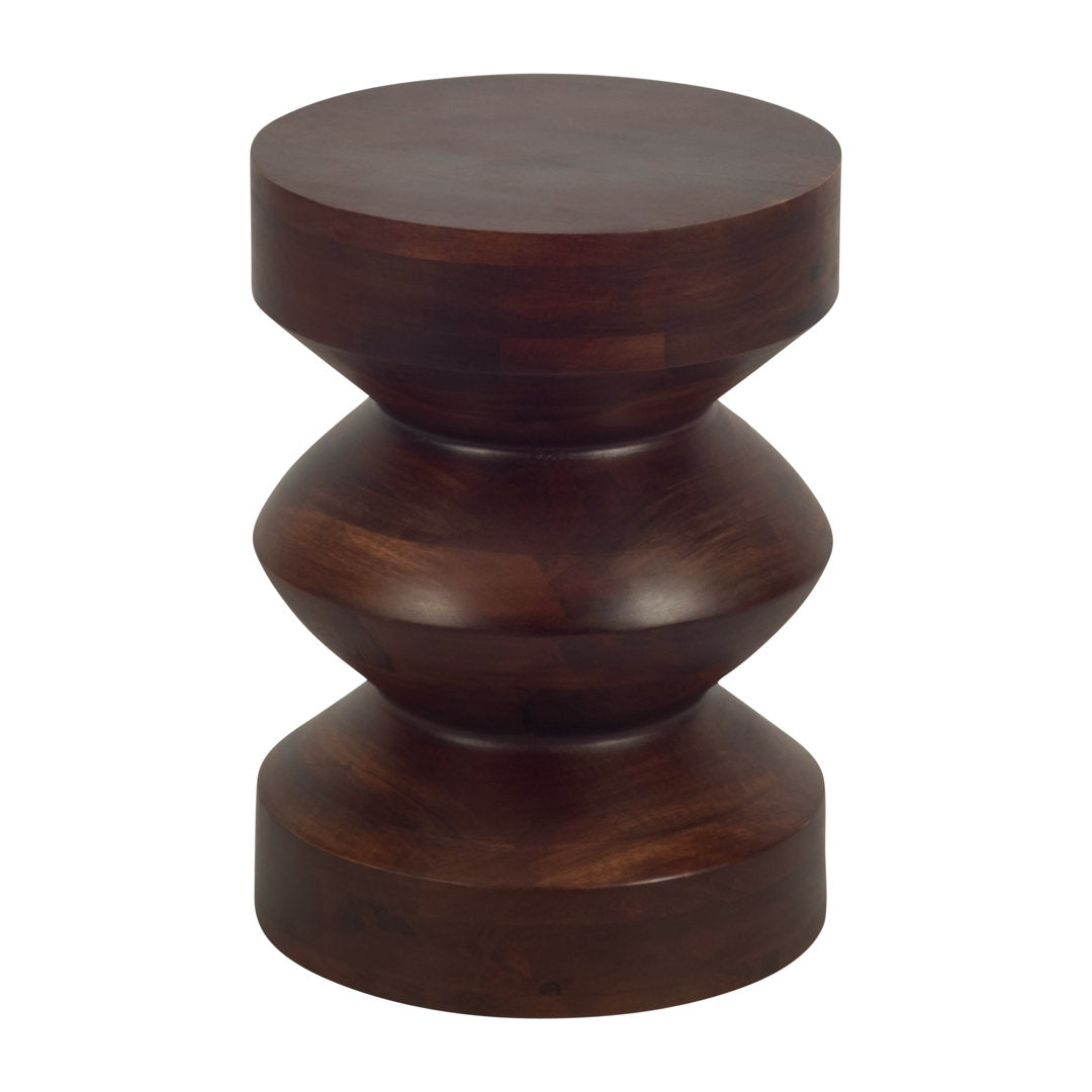 Maberley 18'' Tall Solid Wood Pedestal End Table Birch Lane™