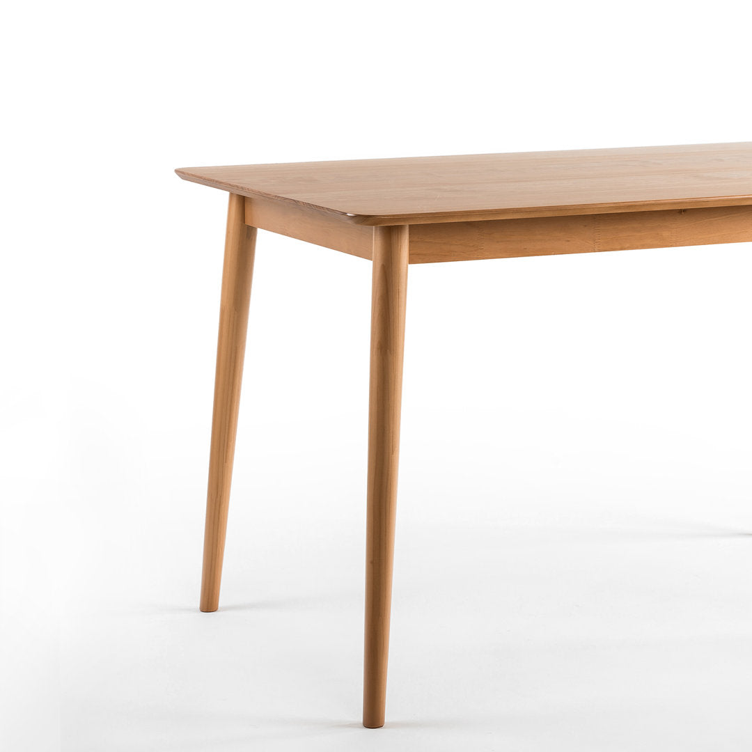 Goodyear Solid Wood Dining Table Corrigan Studio® Size: 29.48" W x 47.2" L