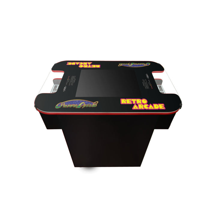Cocktail Arcade Machine with 19" Monitor and 516 Retro Games - Fully Assembled - 5 Year Warranty Suncoast Arcade Color: Red