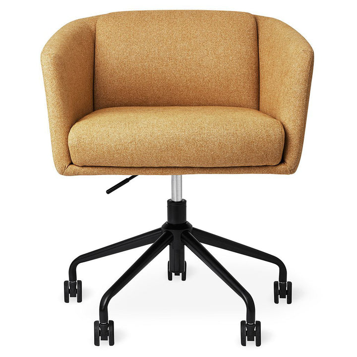 Radius Chair Gus* Modern Upholstery: Stockholm Camel Performance Twill