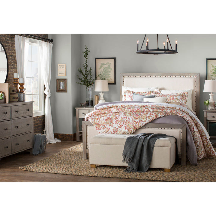 Crawley Upholstered Low Profile Standard Bed Laurel Foundry Modern Farmhouse® Size: California King