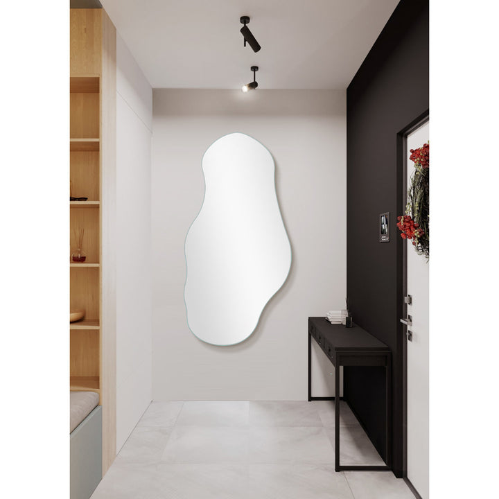 Retro Accent Frameless Mirror Latitude Run® Finish: Clear
