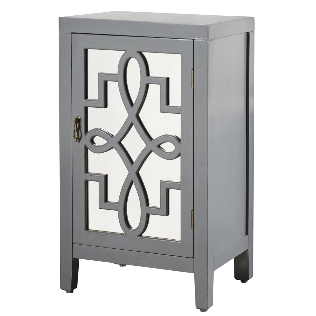 Almazan Nightstand Langley Street® Color: Gray