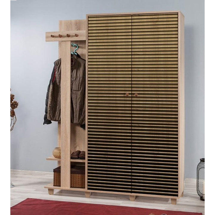 Adia Hall Tree with Shoe Storage East Urban Home