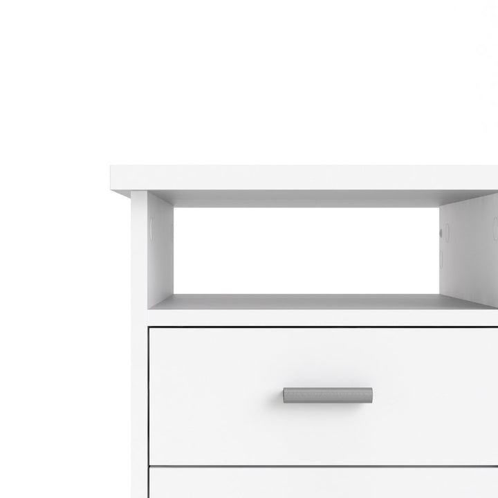 Rushayne Desk Orren Ellis Color: White