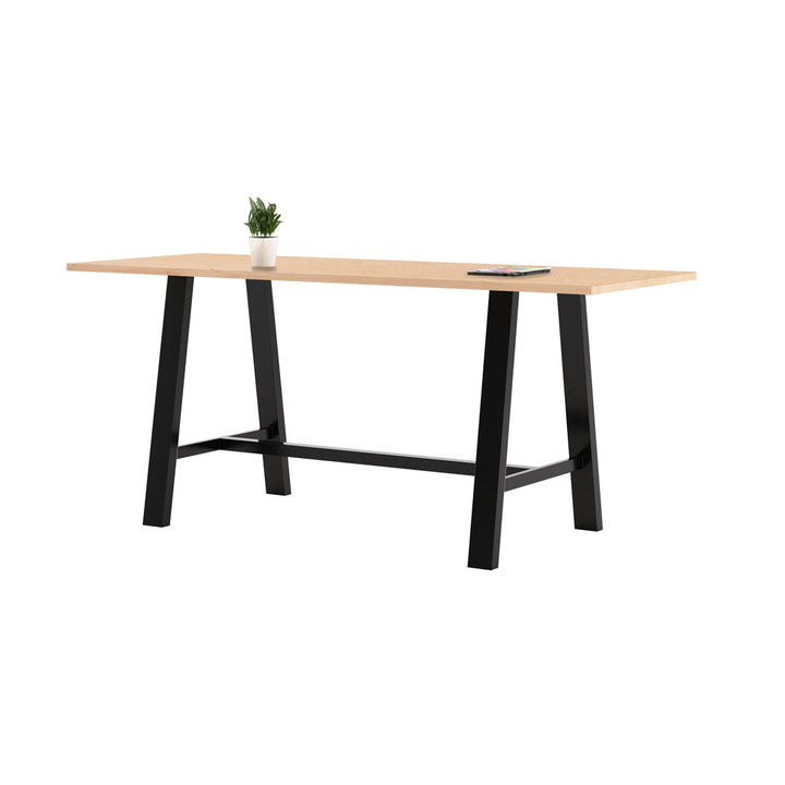 Midtown Solid Wood Breakroom Table KFI Studios Size: 41" H x 84" L x 36" W Top Finish: Maple