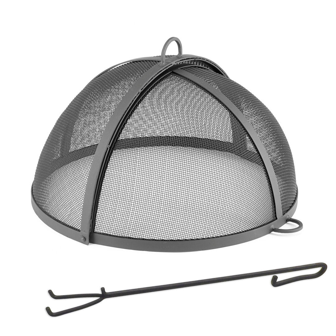 Fire Pit Spark Screen Good Directions Size: Small