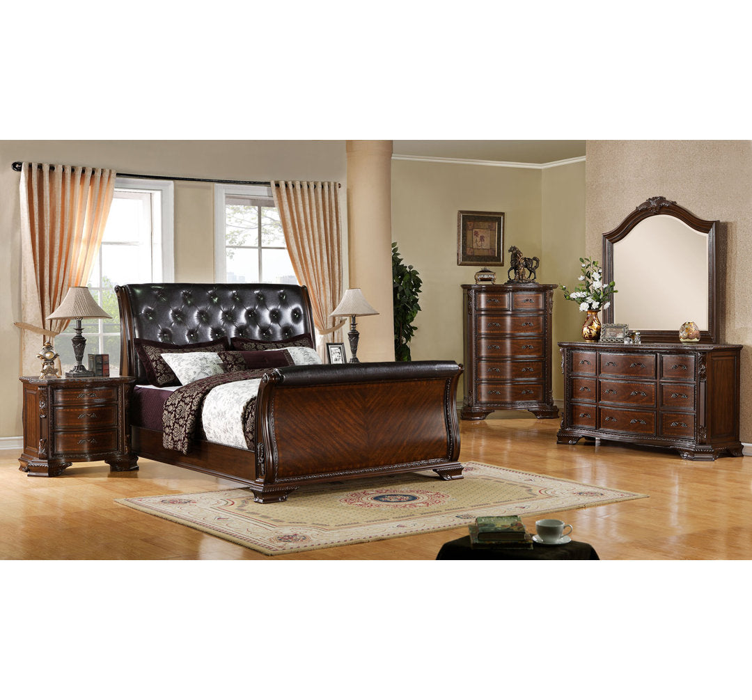Leanne 9 Drawer Double Dresser Canora Grey