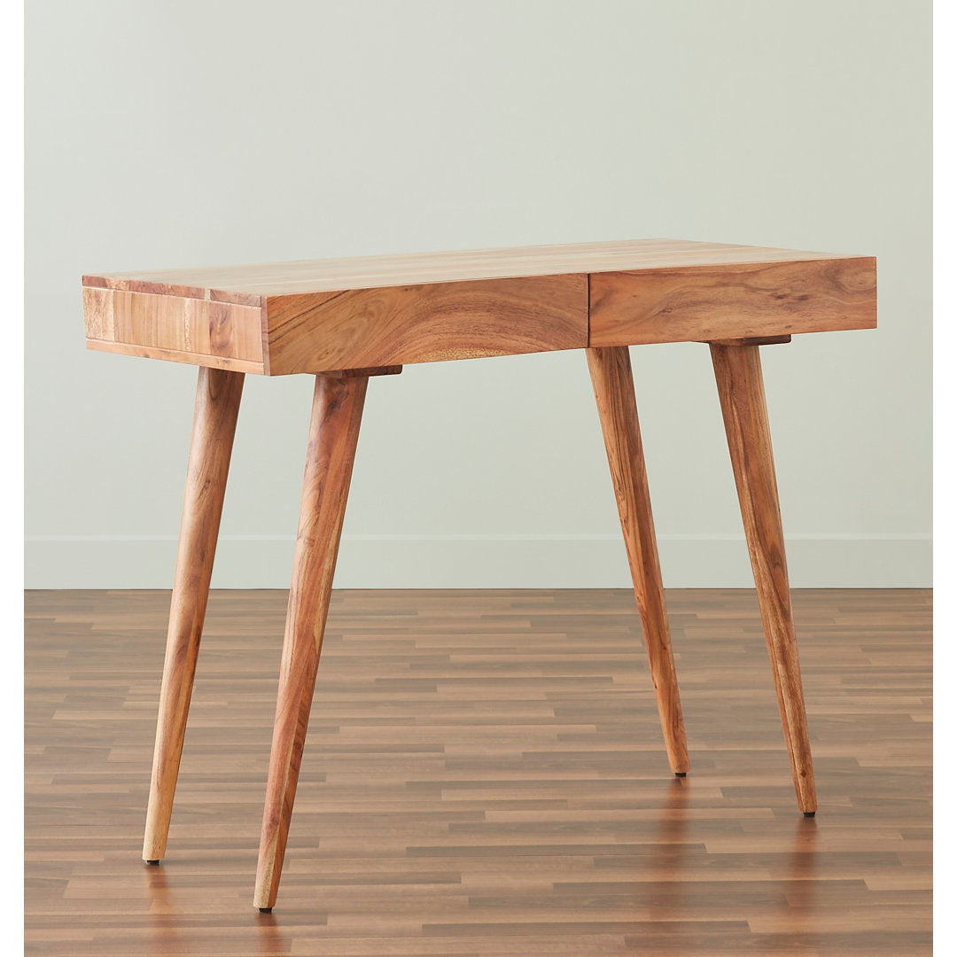 Chicago Desk Union Rustic Color: Matte Wax Walnut