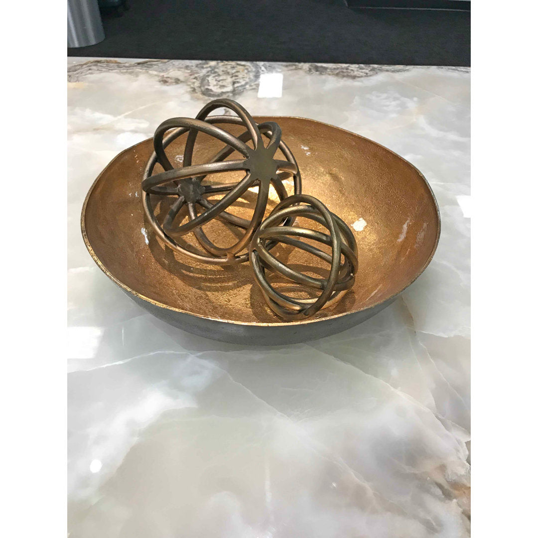 Lipinski Large Round Decorative Bowl Dakota Fields