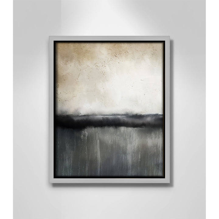 Sunset by Kimberly Allen Print Joss & Main Size: 11.5" H x 9.5" W x 2" D Format: Silver Framed Canvas