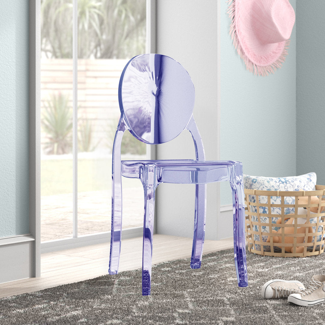 Jordon Kids 12.4'' Desk / Activity Chair Mistana™ Baby & Kids Color: Transparent Violet
