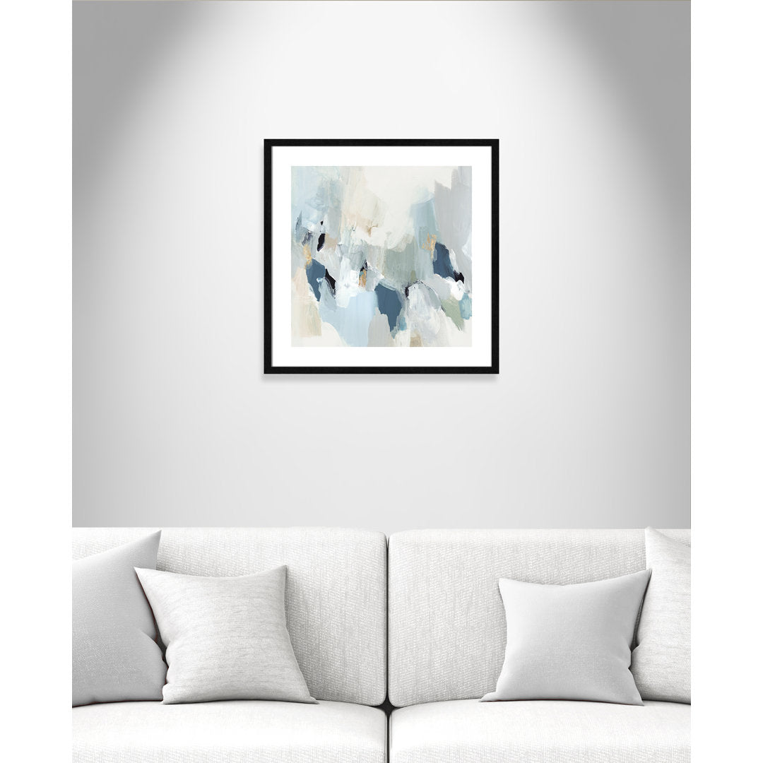 Little Talks II by Isabelle Z - Picture Frame Print on Canvas Casa Fine Arts Size: 24.75" H x 24.75" W x 0.75" D Format: Black Wood Framed Paper