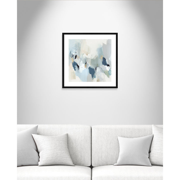Little Talks II by Isabelle Z - Picture Frame Print on Canvas Casa Fine Arts Size: 24.75" H x 24.75" W x 0.75" D Format: Black Wood Framed Paper