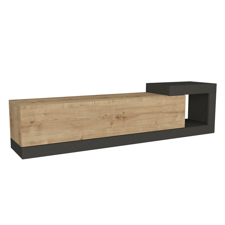 59.06'' W Floating Storage Credenza Ebern Designs Color: Saphire - Anthracite
