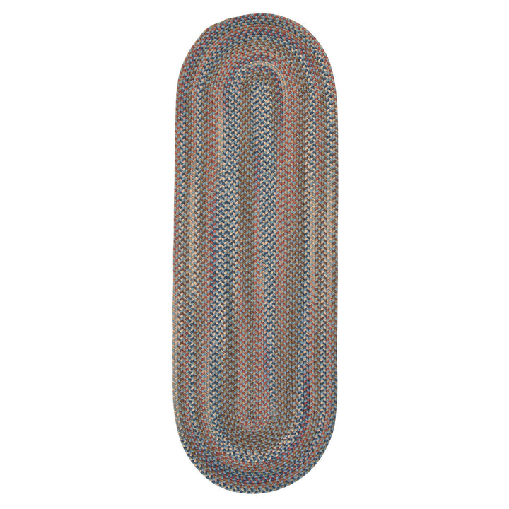 Kipton Reversible Area Rug - Light Blue Charlton Home® Rug Size: Runner 2' x 9'