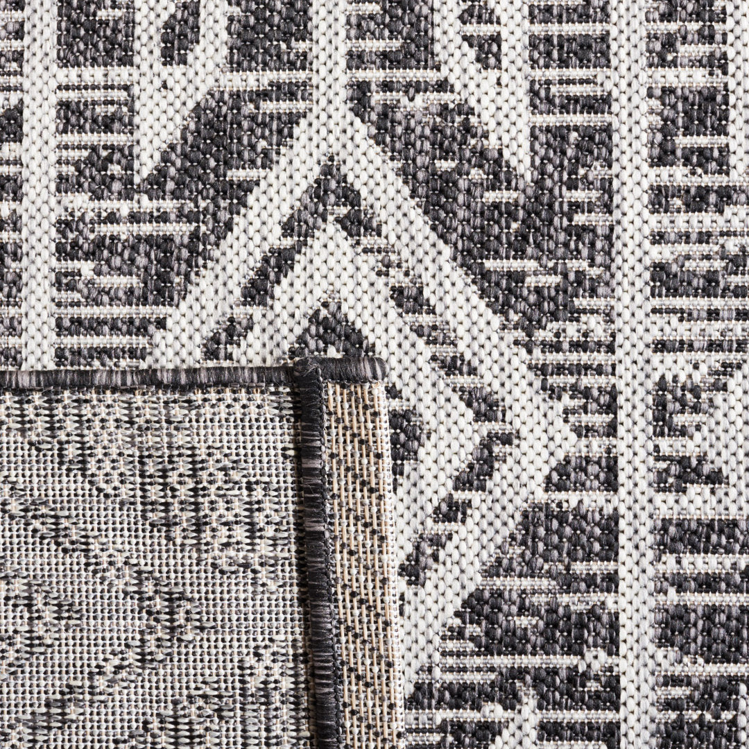 Estaugh Performance Ikat Rug Union Rustic Rug Size: Square 6'7"