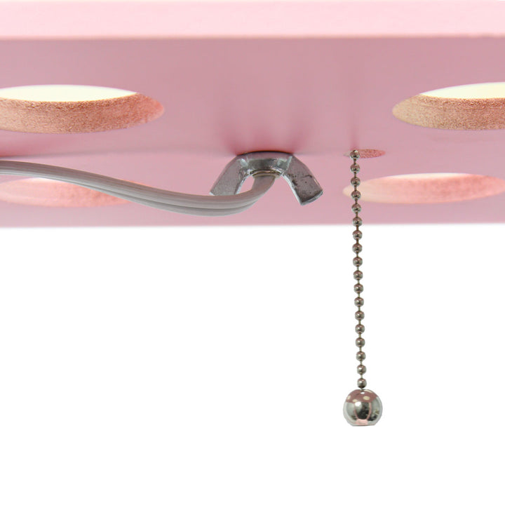 Abeyta 62.75" Column Floor Lamp Mercury Row® Teen Base Finish: Light Pink, Bulb Included: No