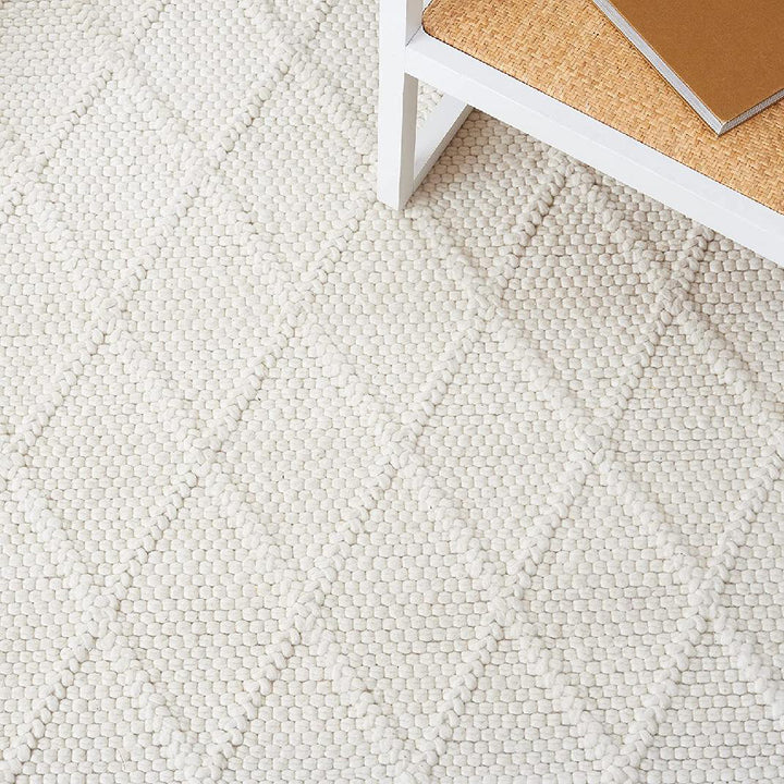 Krizal Hand Woven 70% Wool And 30% Viscose Geometric Rug Union Rustic Rug Size: Runner 2'3" x 14'