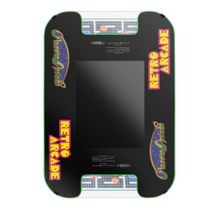 Cocktail Arcade Machine with 19" Monitor and 516 Retro Games - Fully Assembled - 5 Year Warranty Suncoast Arcade Color: Green