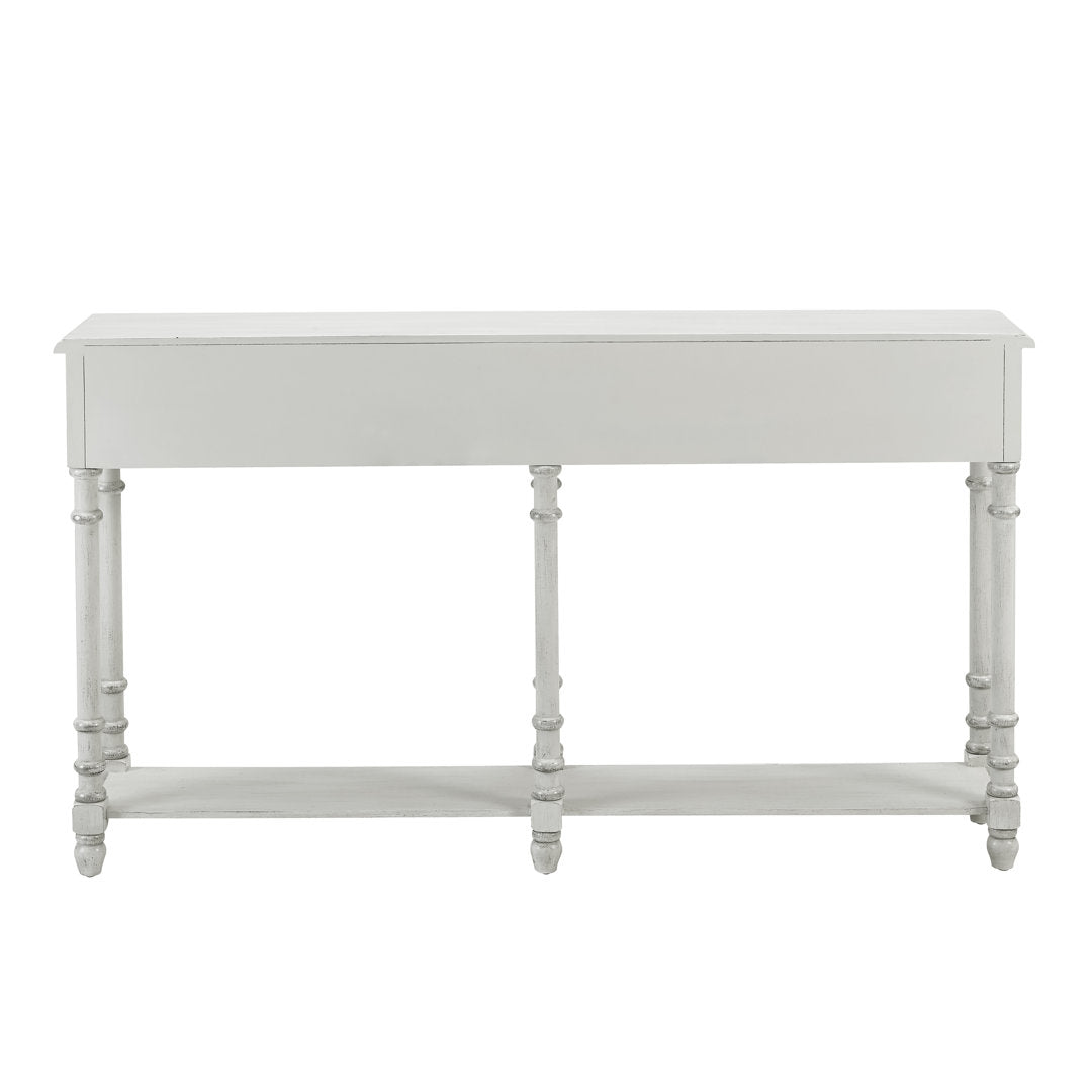 Belichick 58" Console Table Kelly Clarkson Home Color: White