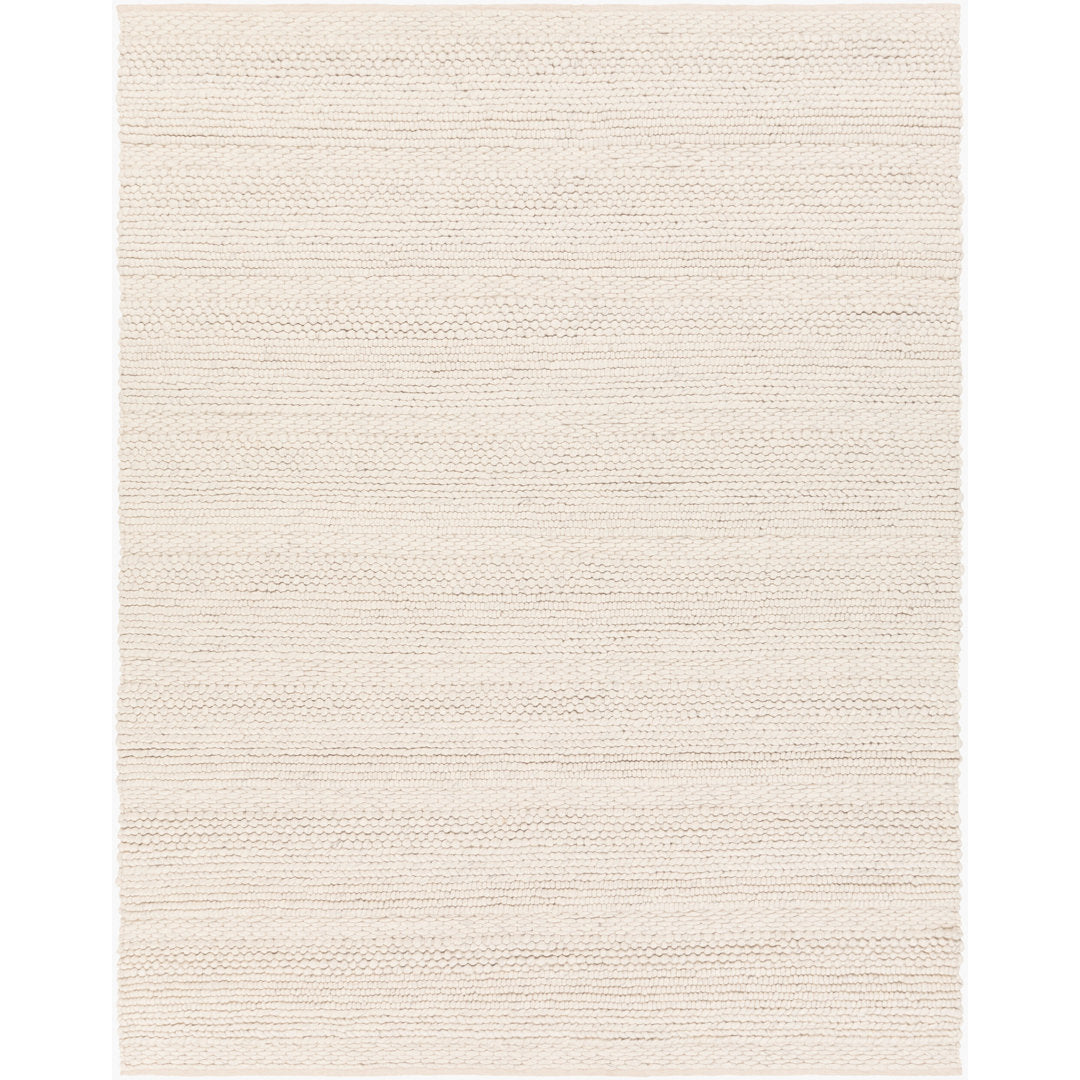 Zekia Handwoven Wool Ivory Area Rug Joss & Main Rug Size: Runner 2'6" x 10'
