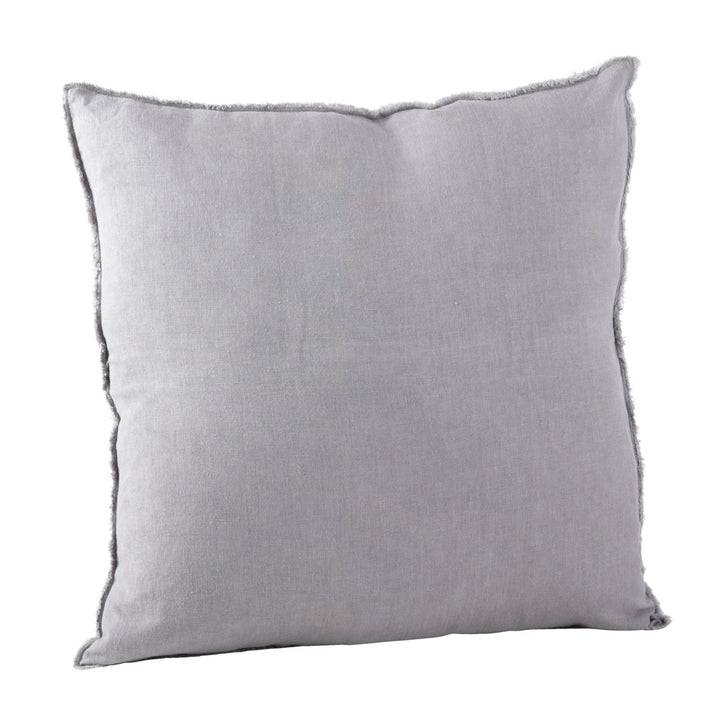 Filia Linen Throw Pillow Birch Lane™ Color: Pewter