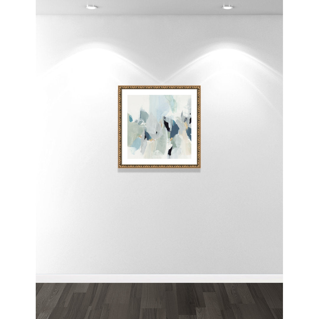 Little Talks III' by Isabelle Z - Painting Print Casa Fine Arts Size: 28.75" H x 28.75" W x 1.13" D Format: Gold Bead Framed Paper