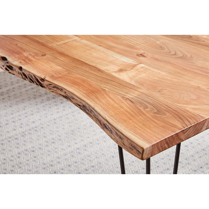 Donny Solid Wood Dining Table Ivy Bronx