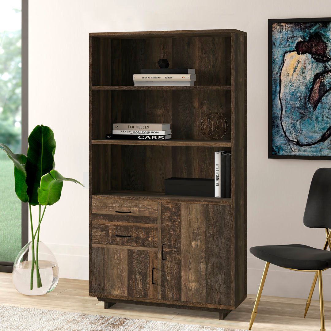 Dazani 70" H x 38" W Standard Bookcase Millwood Pines
