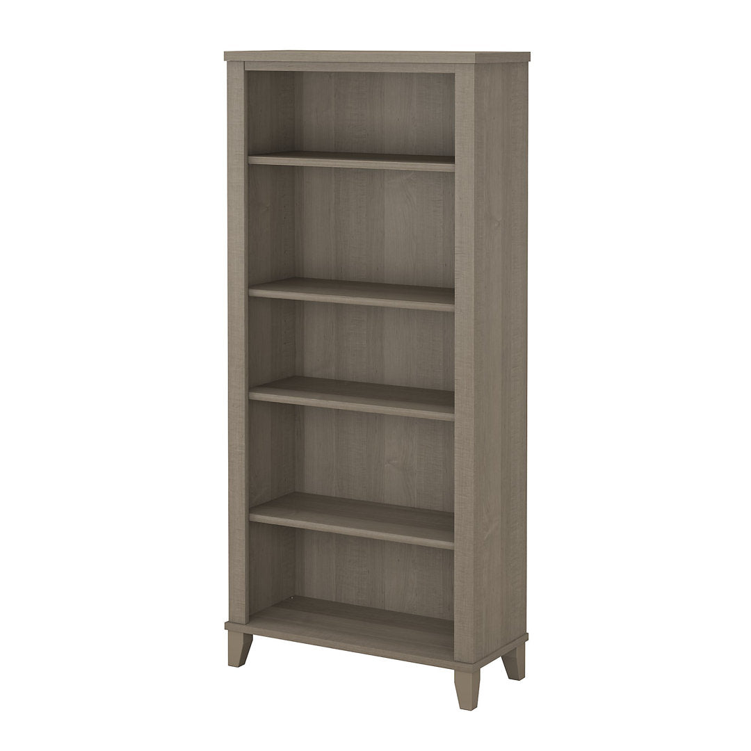 Magomed Bookcase Gracie Oaks Color: Ash Gray