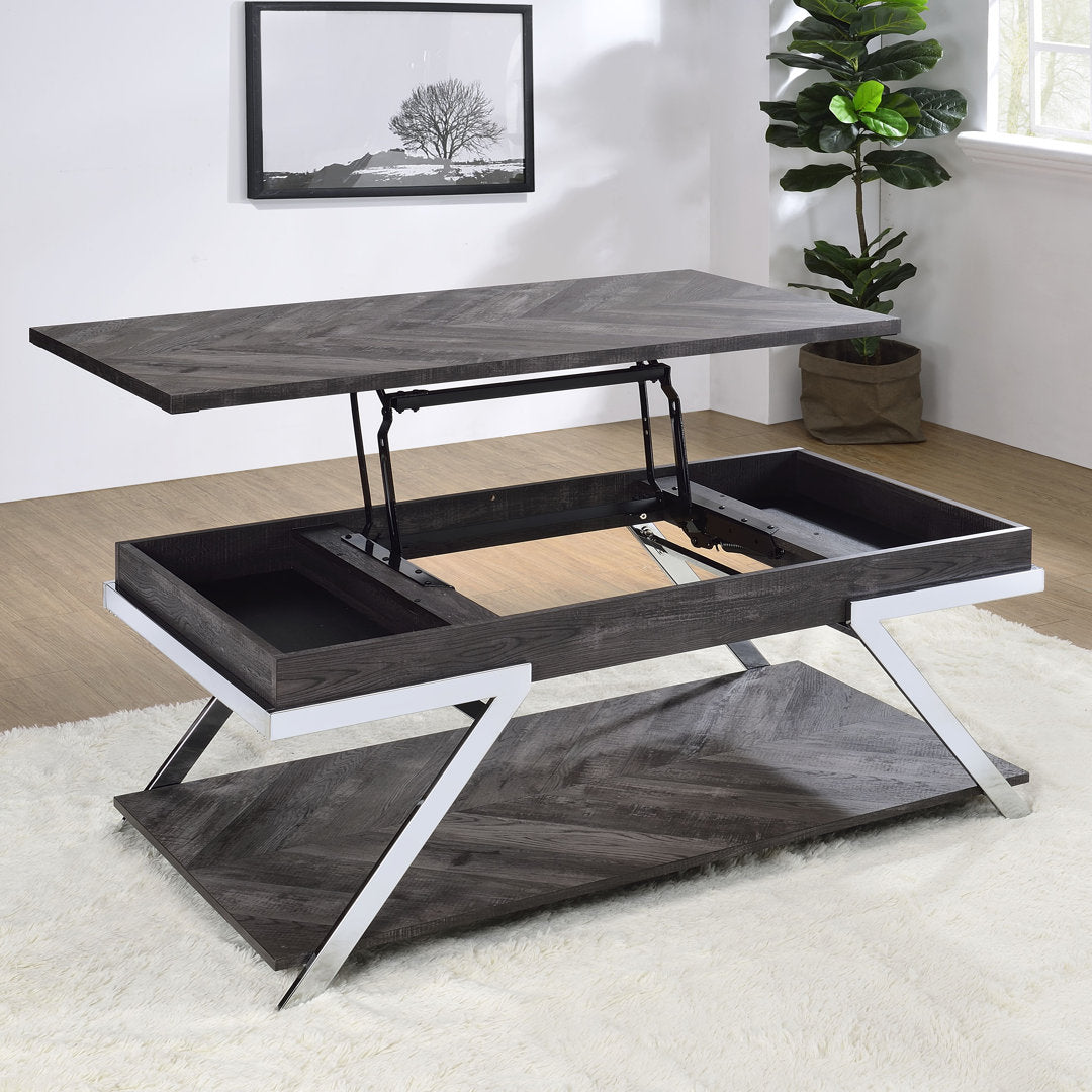 Adcock Lift Top Extendable Coffee Table with Storage Wade Logan®