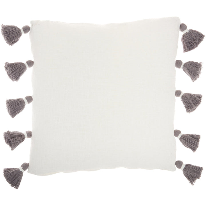Square Pillow Cover & Insert Mina Victory Color: Gray