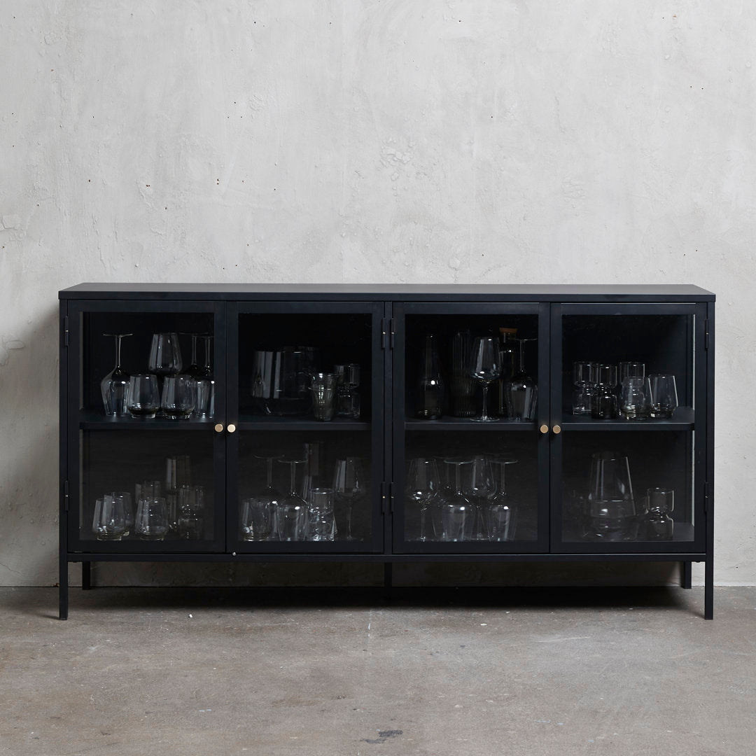 Kellen Black 4-Section Sideboard AllModern