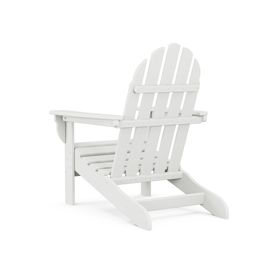 Cape Cod Adirondack Chair Trex Outdoor Color: Classic White