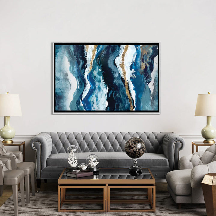 Effectus II by Isabelle Z - Wrapped Canvas Print The Twillery Co.® Size: 40" H x 60" W x 1.5" D Format: Silver Framed