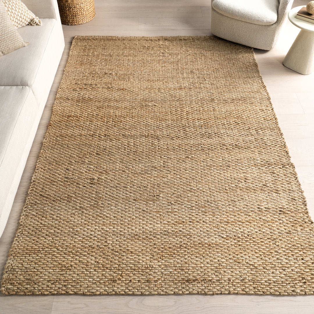 Annelynn Farmhouse Handmade Jute Natural Rug Birch Lane™ Rug Size: Rectangle 8' x 11'
